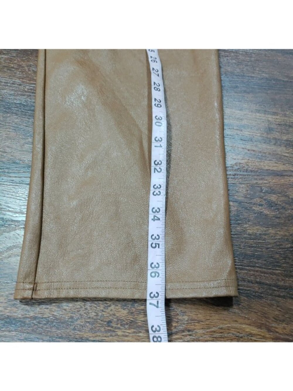 Commando Faux Leather Paperbag High Waisted Pant M - Picture 6 of 7